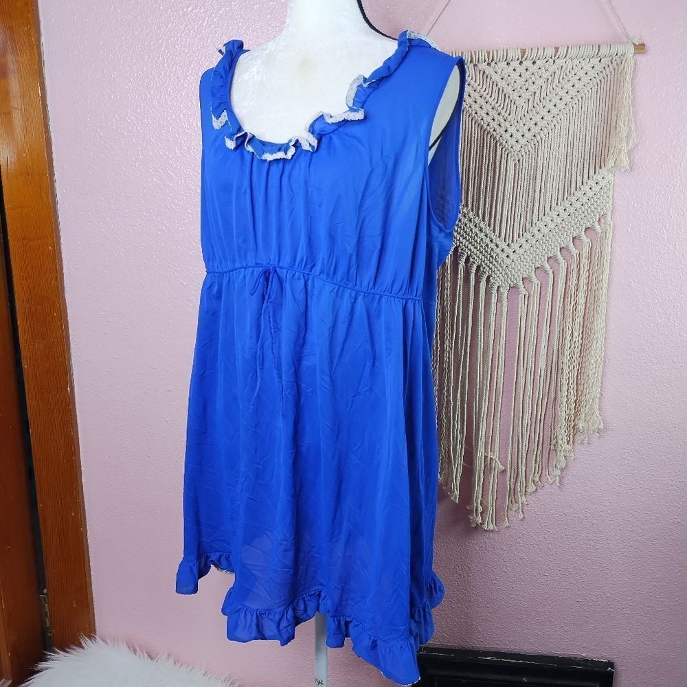 Vintage | 1990's Lingerie Chemise Sleep Dress